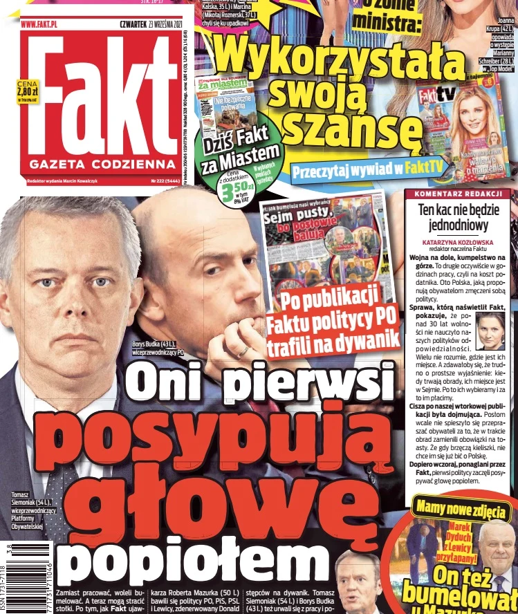 Zdjęcia z imprezy Mazurka opublikował "Fakt" Zdjęcia z imprezy Mazurka opublikował "Fakt"