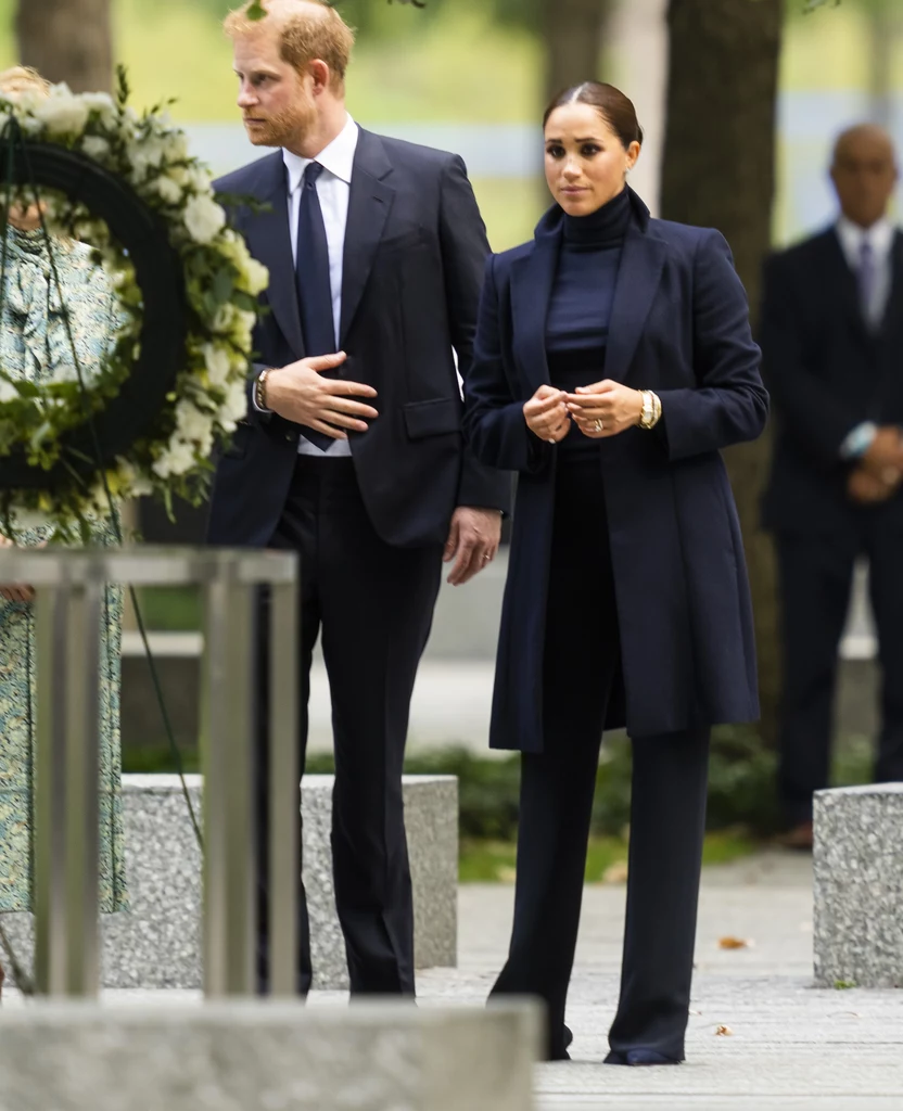 Meghan Markle i książę Harry podczas wizyty w Nowym Jorku złożyli hołd ofiarom zamachów 11 września 
