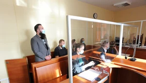 Proces czworga oskarżonych o złośliwe przeszkadzanie m.in. w mszy św., stoi Tomasz Mroczkowski (wyraził zgodę na publikację danych i wizerunku)