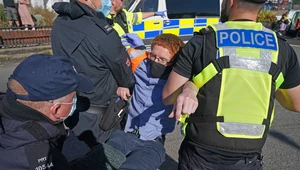 Blokada portu w Dover. 17 osób aresztowanych za protest ws. energooszczędności 