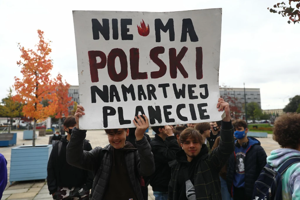 Młodzieżowy Strajk Klimatyczny w Krakowie