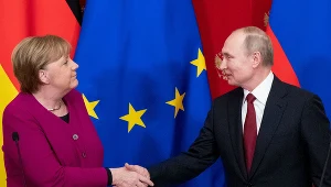 Angela Merkel i Władimir Putin