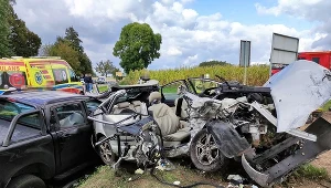 Wypadek kibiców Lechii Gdańsk