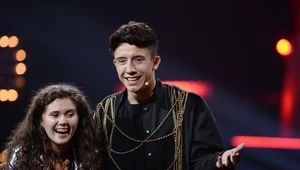 Karo Szczurowska i Dawid Kwiatkowski w "The Voice Kids"