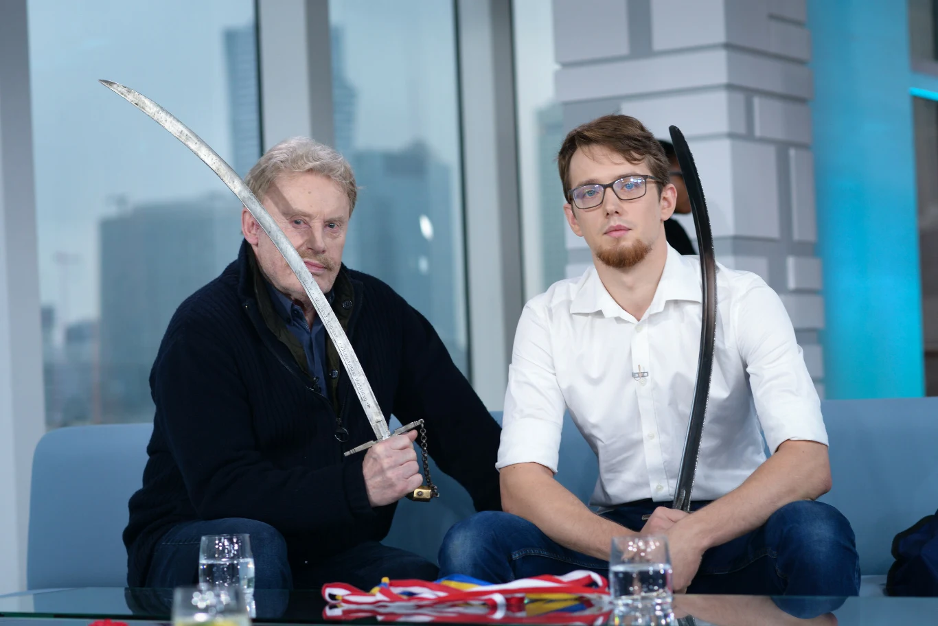 Antoni Olbrychski z dziadkiem Antoni Olbrychski z dziadkiem