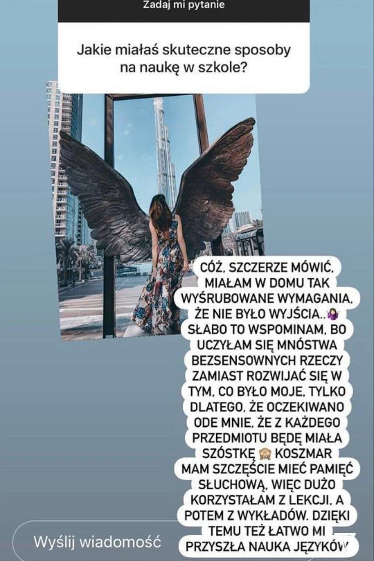 Anna Wendzikowska, fot. https://www.instagram.com/aniawendzikowska/