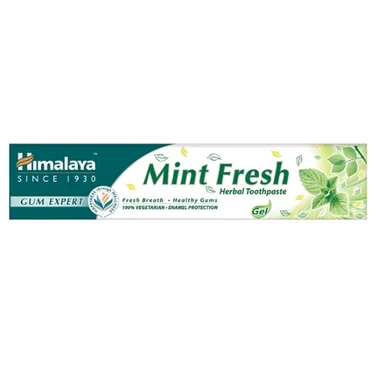 Himalaya Gum Expert Ziołowa pasta do zębów w żelu odświeżająca oddech Mint Fresh 75 ml - 4