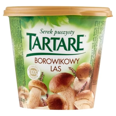 Tartare Serek puszysty borowikowy las 140 g - 1