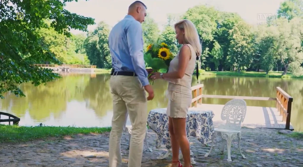 Kamila i jeden z kandydatów Kamila i jeden z kandydatów