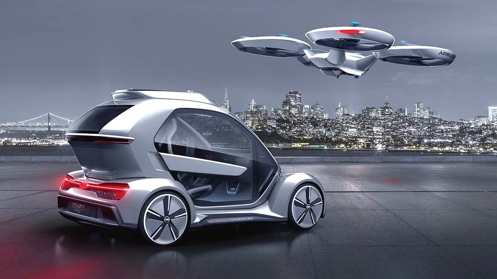 Tak będą wyglądały podróże po mieście z Audi, Airbusem i Italdesign