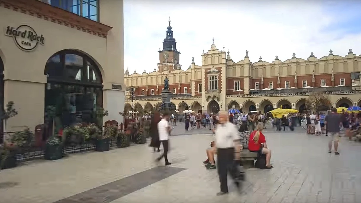 Cały urok pięknego Krakowa uchwycony smartfonem na filmie w technice hyperlapse Cały urok pięknego Krakowa uchwycony smartfonem na filmie w technice hyperlapse