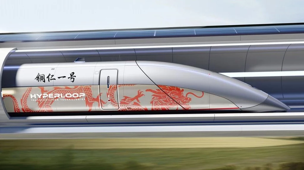 Chiny zbudują pierwszą i największą na świecie sieć kolei przyszłości Hyperloop