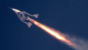 Tak wyglądał wczorajszy lot statku kosmicznego VSS Unity od Virgin Galactic