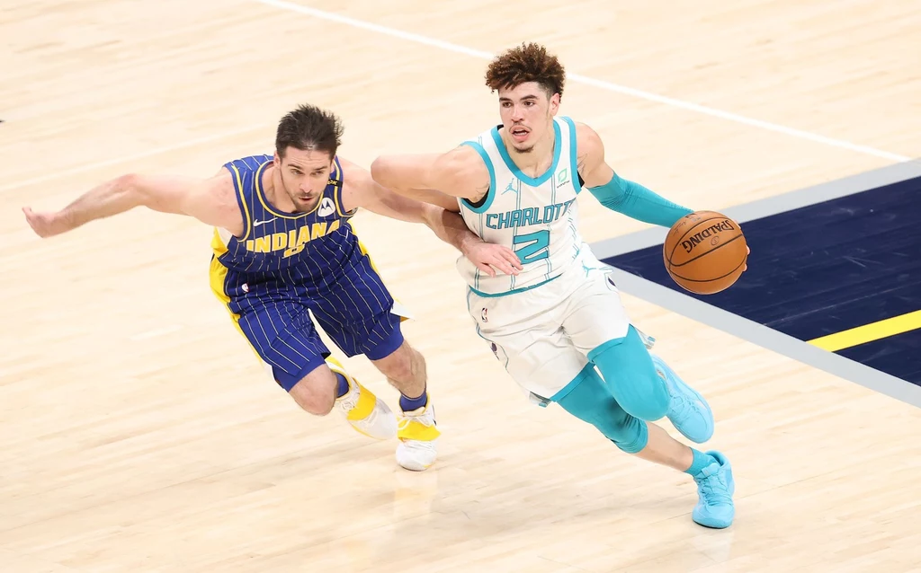 LaMelo Ball w akcji LaMelo Ball w akcji