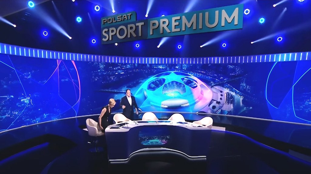 „Ekran większy od mieszkania”. Zobaczcie nowe studio Polsat Sport na Ligę Mistrzów