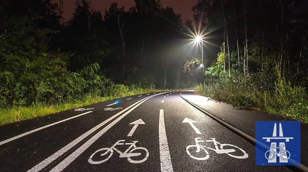 Tak pięknie prezentuje się pierwsza w Polsce autostrada dla rowerów