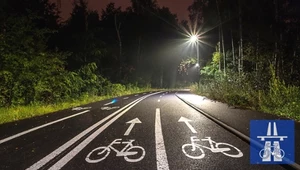 Tak pięknie prezentuje się pierwsza w Polsce autostrada dla rowerów