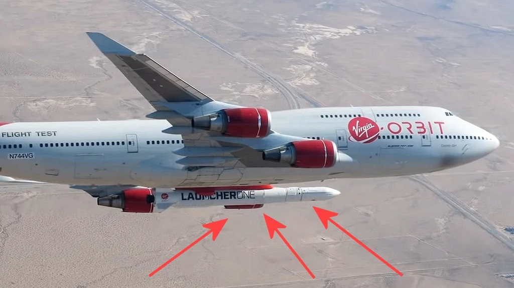 Pierwszy lot Boeinga 747 od Virgin Orbit z kosmiczną rakietą LauncherOne