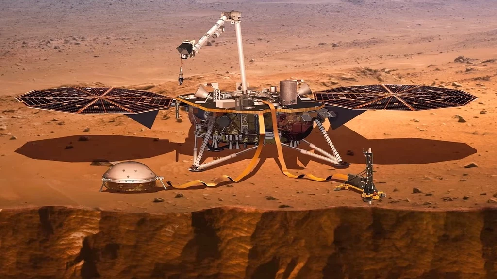 Sonda InSight pomyślnie wylądowała na powierzchni Czerwonej Planety