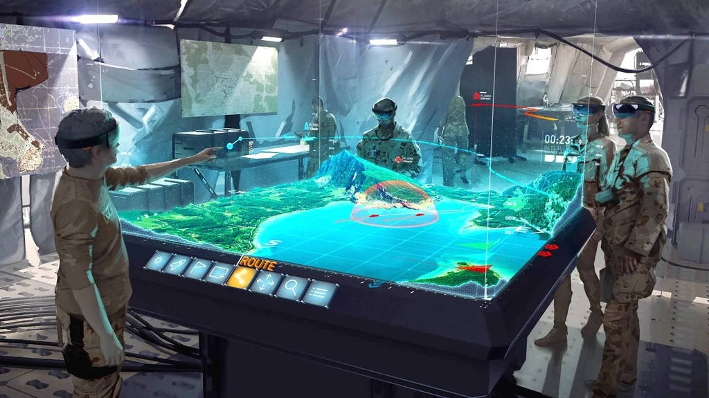 Microsoft przekształci amerykańskich żołnierzy w cyborgi, dzięki HoloLens Microsoft przekształci amerykańskich żołnierzy w cyborgi, dzięki HoloLens