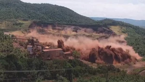 Przerażające nagrania z przerwania zapory w Brazylii. Tsunami szlamu zabiło 300 osób