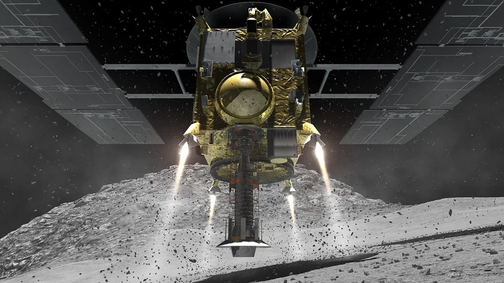 Sonda Hayabusa-2 zbombardowała planetoidę Ryugu i zbadała jej powierzchnię