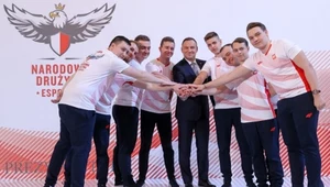 Prezydent Andrzej Duda zaprezentował Narodową Drużynę Esportu!