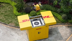 DHL wystartowało z regularnymi dostawami dronami towarowymi w Chinach