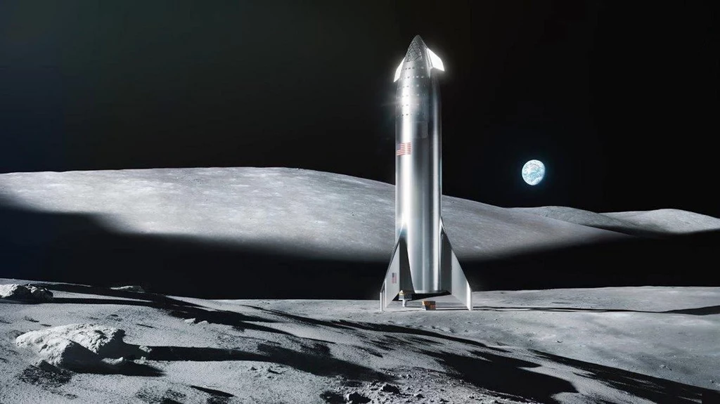 Elon Musk zapowiedział, że Starship wyląduje na Księżycu już w 2021 roku