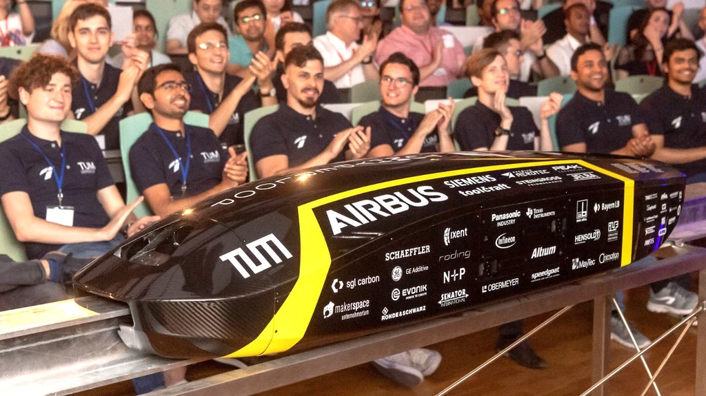 Prototypowa kapsuła Hyperloop z Niemiec osiągnęła prędkość 463 km/h