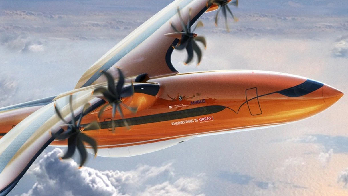 Airbus pokazał koncept swojego pierwszego samolotu o napędzie elektrycznym Airbus pokazał koncept swojego pierwszego samolotu o napędzie elektrycznym