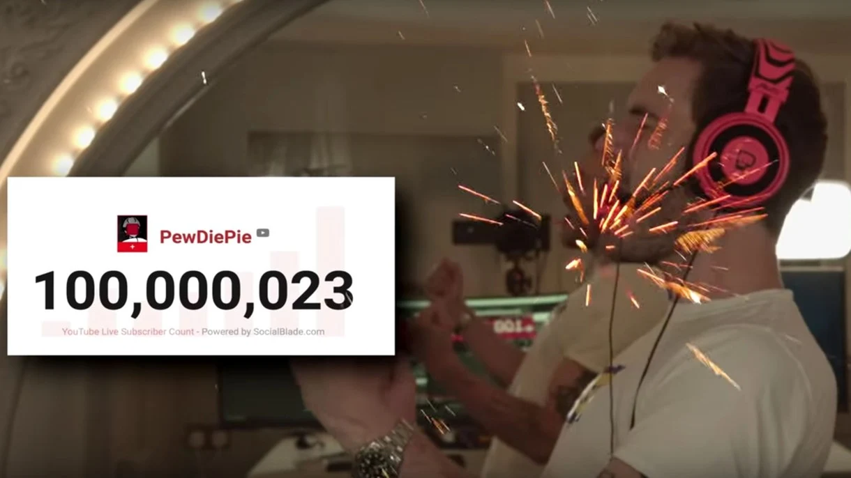 PewDiePie pierwszym indywidualnym YouTuberem z wynikiem 100 milionów subów PewDiePie pierwszym indywidualnym YouTuberem z wynikiem 100 milionów subów