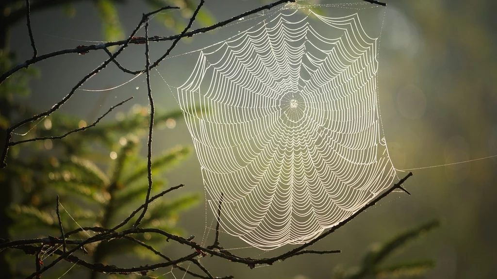 Pajęczy jedwab i włókna drewniane, czyli nowy supermateriał alternatywą dla plastiku