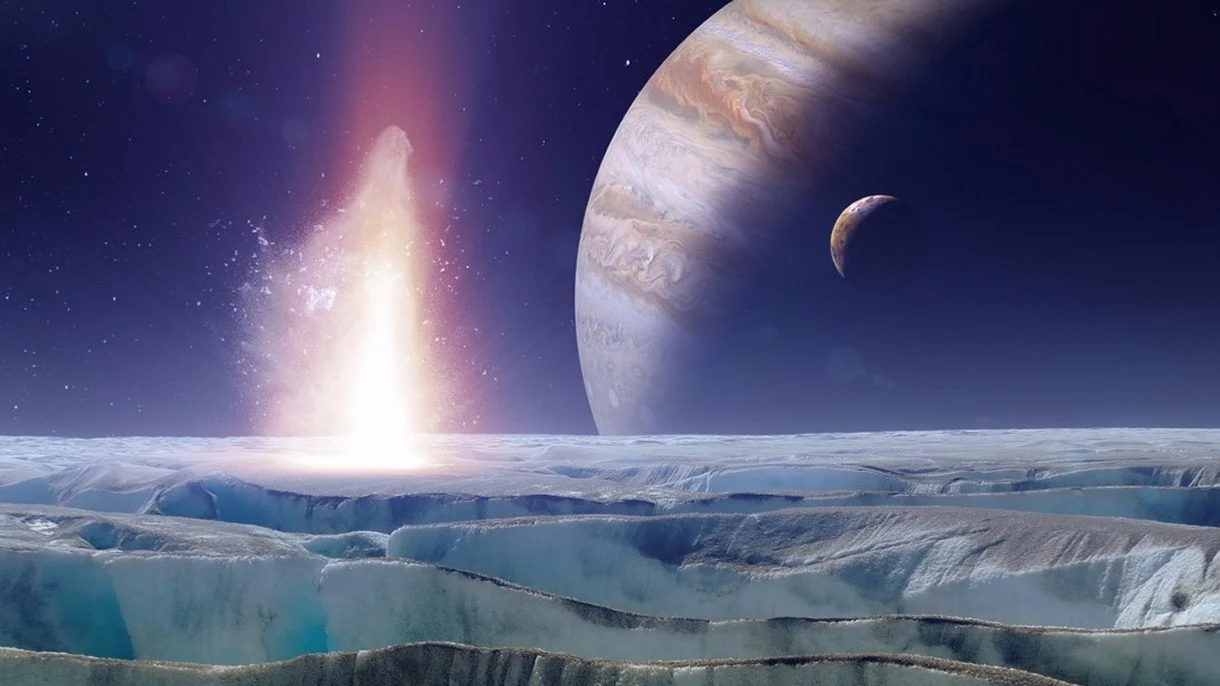 NASA potwierdza obecność pary wodnej w atmosferze Europy, księżyca Jowisza NASA potwierdza obecność pary wodnej w atmosferze Europy, księżyca Jowisza