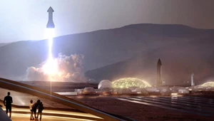 Elon Musk chce przenieść na Marsa milion ludzi do 2050 roku statkami Starship