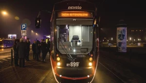 Tak wyglądał pierwszy w Polsce przejazd autonomicznego tramwaju od NEWAGu