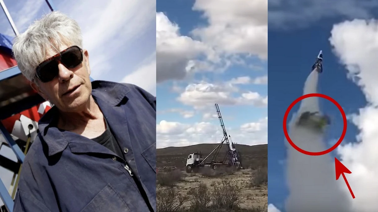 Płaskoziemca, Szalony Mike, zginął w trakcie lotu swoją rakietą na oczach telewizji Płaskoziemca, Szalony Mike, zginął w trakcie lotu swoją rakietą na oczach telewizji