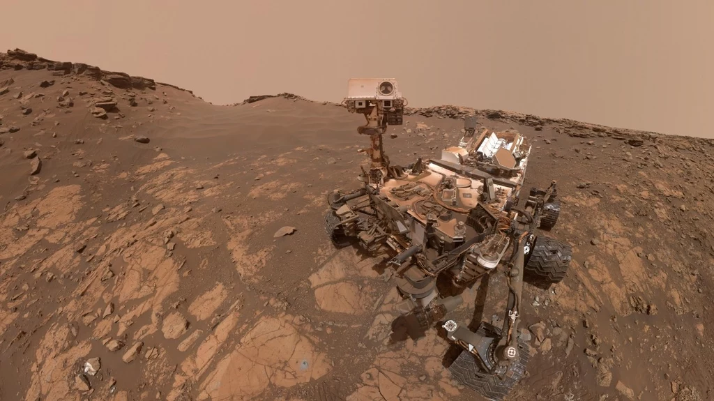 Oto najnowsze zdjęcie prosto z Marsa. Łazik Curiosity robi sobie selfie