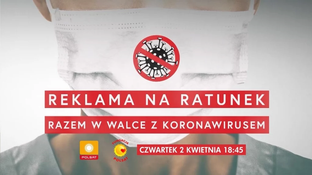 „Reklama na Ratunek - Razem w walce z koronawirusem”