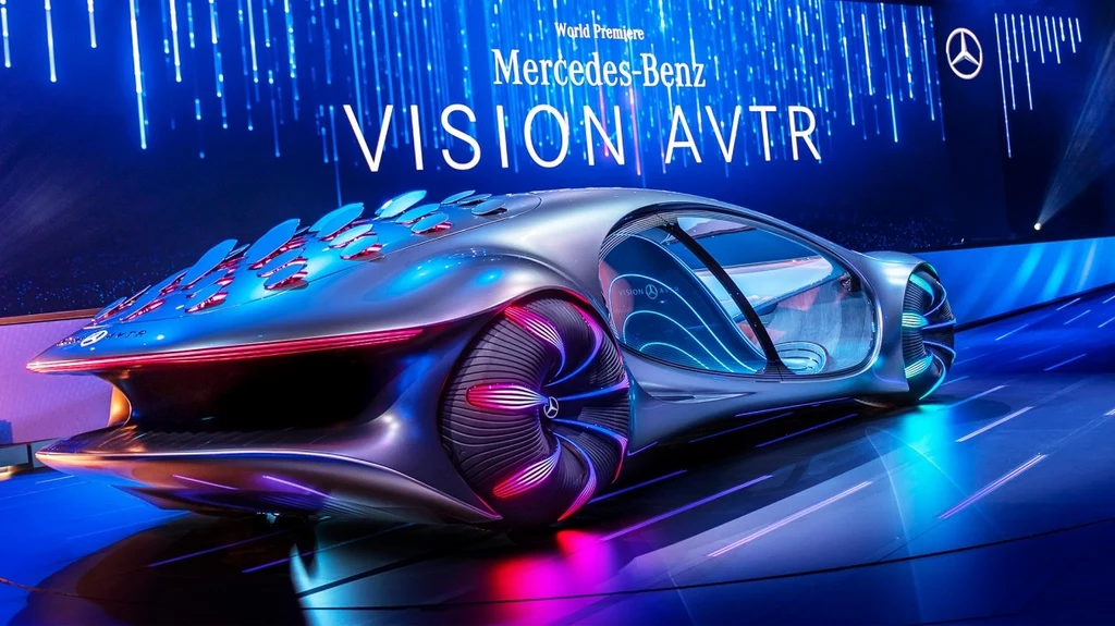 Mercedes Vision Avatar posiada akumulatory organiczne na bazie grafenu