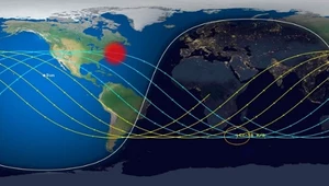 Kawałek chińskiej rakiety Długi Marsz 5B spadł do oceanu, niedaleko Nowego Jorku