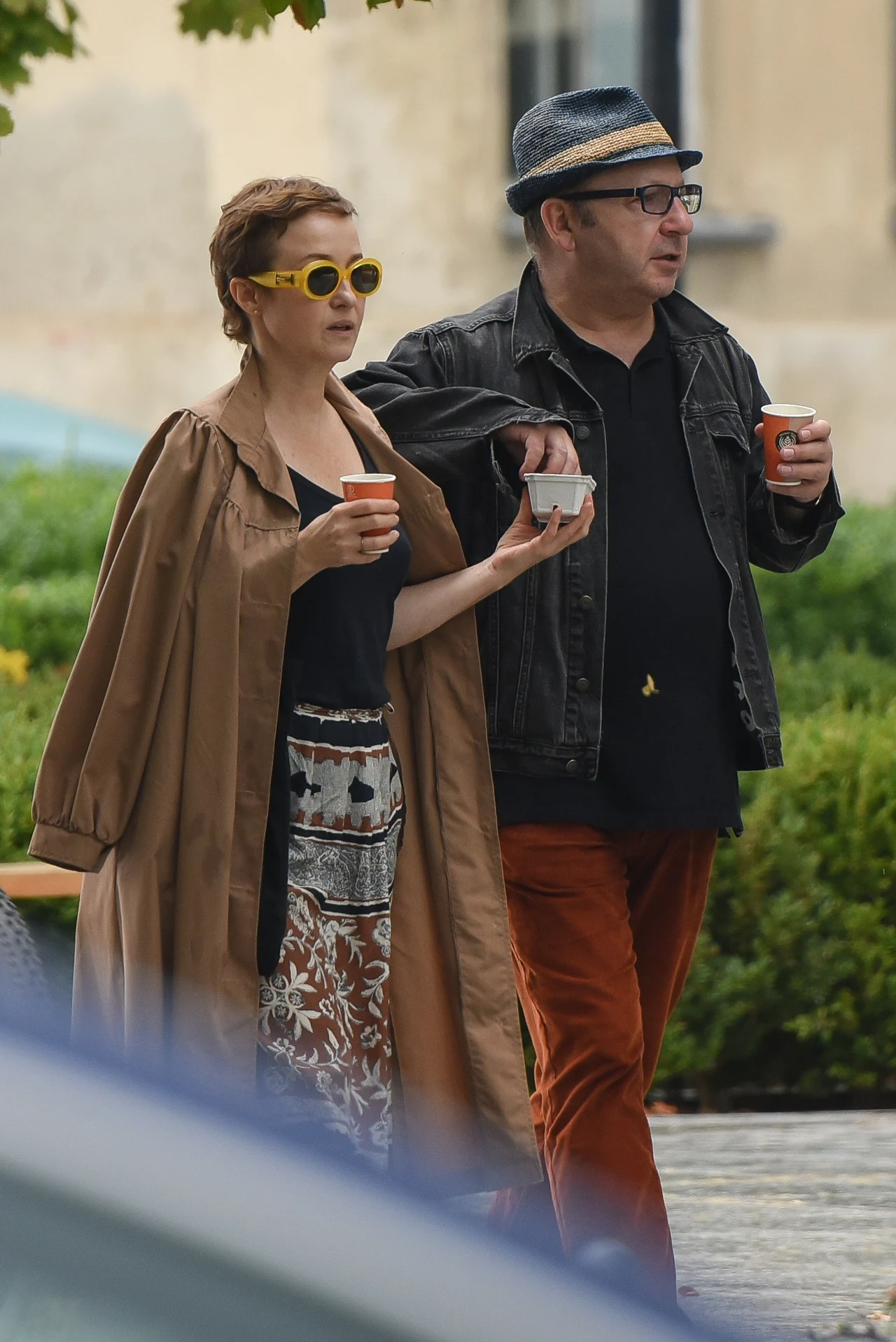 Zbigniew Zamachowski i Gabriela Muskała na randce