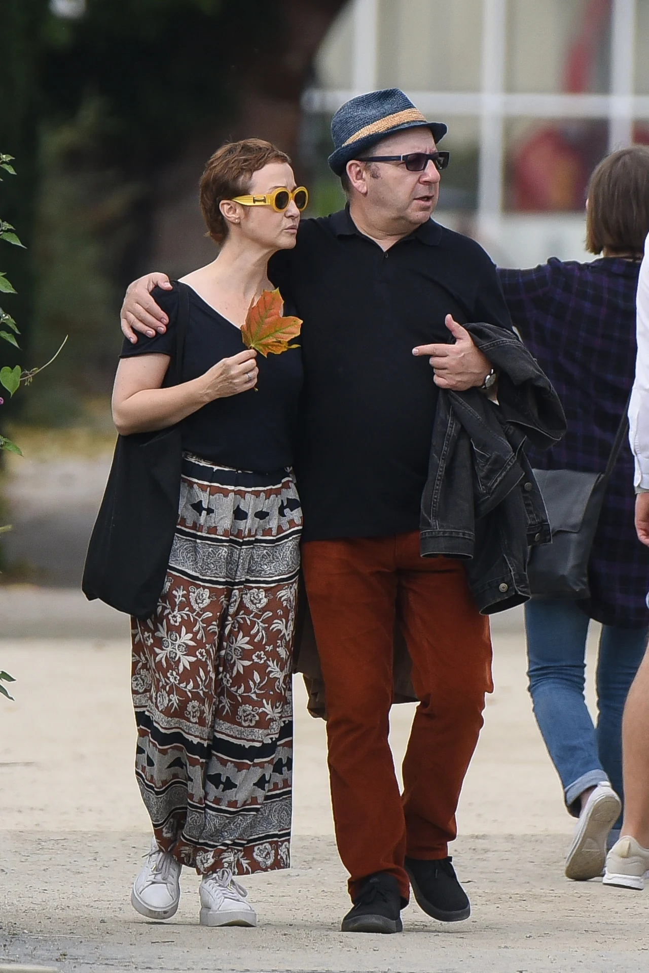 Zbigniew Zamachowski i Gabriela Muskała Zbigniew Zamachowski i Gabriela Muskała