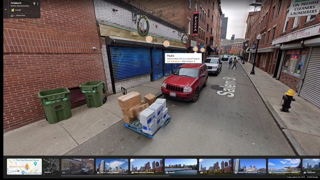 Google Street View z nowymi interaktywnymi znacznikami, które pomogą w zwiedzaniu miast