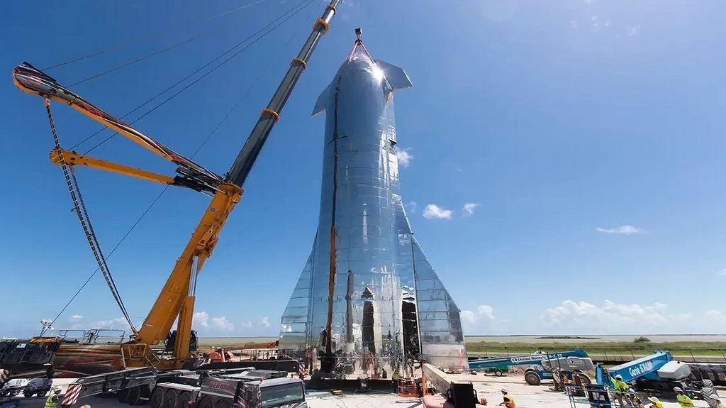 Kolejny prototyp statku Starship niebawem gotowy do lotu na 20 kilometrów [FILM]