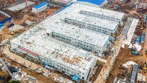 Stadion Narodowy zmienia się w wielki szpital polowy dla chorych na CoVID-19