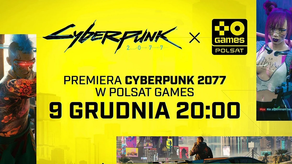 Cyberpunk 2077: Polsat Games zaprasza na premierowy pokaz z Krzysztofem Ibiszem Cyberpunk 2077: Polsat Games zaprasza na premierowy pokaz z Krzysztofem Ibiszem