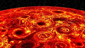 NASA pokazała najnowsze obrazy dziwnych wirów szalejących w atmosferze Jowisza