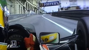 Sztuczna inteligencja odświeżyła przejazd Ayrtona Senny na GP Monako w 1990 roku [FILM]