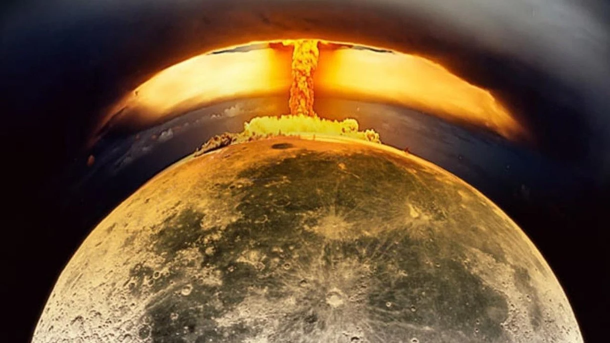NASA poważnie rozważa detonację bomby jądrowej na powierzchni Księżyca NASA poważnie rozważa detonację bomby jądrowej na powierzchni Księżyca